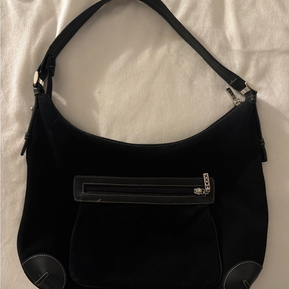 Black shoulder bag